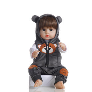 Poupées <span class=keywords><strong>Reborn</strong></span> en Silicone Souple Réalistes et Naturelles de 18 Pouces, Finies et Posées, Faible MOQ - Product Image 5