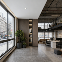 Fenêtre coulissante horizontale en alliage d'aluminium sur mesure, cadre ultra-fin, insonorisée, isolante thermiquement, avec moustiquaire magnétique, pour salle de bain et cuisine