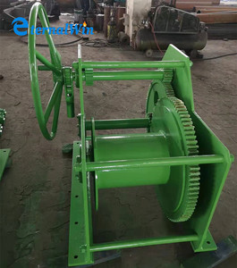 Tahan lama menarik tangan perahu Winch laut tambatan Manual 5 ton 1 ton 2 ton 3 ton traksi kawat tetap tali tangan Winch - Product Image 4