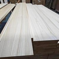 Planche en bois massif de Paulownia, collée sur les bords, finition naturelle, pour la fabrication de panneaux de marchepieds et d'échelles pliantes
