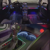Nouvelle lumière d'ambiance dynamique style écailles de dragon pour Audi A3 S3 8V 2013-2020, lampe d'ambiance de voiture Plug and Play, mise à niveau