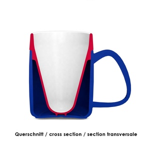 ORNAMIN PP Insulated Mug with Internal Cone-Ergonomic Handle <b>Drinking</b> <b>Cup</b> <b>for</b> <b>Elderly</b> and Disabled Users 160ml - Product Image 4