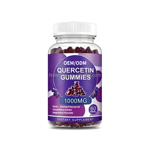 Gummies de quercétine OEM/ODM avec rutine et huile d'onagre, complément alimentaire pour les personnes souffrant de troubles du sommeil - Product Image 1