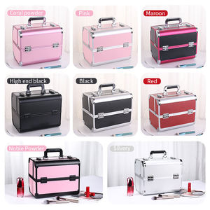Offre Spéciale en aluminium Portable Nail Art outils étui avec boîte grand stockage Nail Art outils boîte ongles accessoire stockage organisateur <span class=keywords><strong>valise</strong></span> - Product Image 5