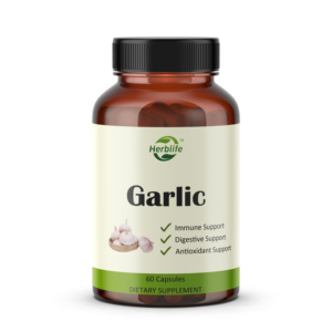 Capsules d'ail entières OEM/ODM très vendues avec vitamines et minéraux, 600 mg, sans OGM, sans gluten - Product Image 1