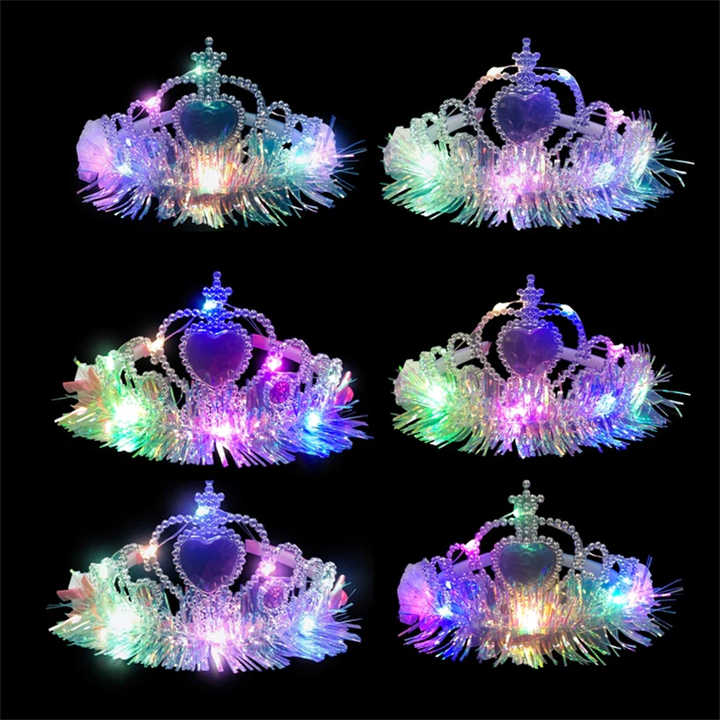 Party Dots LED Headband - Princess Kids Luminous Wands