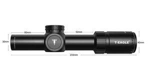 Viseur optique tactique en gros avec réticule rouge vert verrouillable en alliage d'aluminium Tube de 30mm noir portable chasse portée IR - Product Image 5