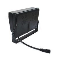 SeemeTech Monitor de Coche de 10.1 Pulgadas, 4 Canales, GPS, Full HD, IPS TFT LCD, Pantalla Cuádruple, Auto/PAL/NTSC, Conexión USB, 1 Año de Garantía