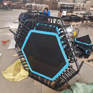 Trampolini Elastici Neri di Alta Qualità per Fitness, Economici e Durevoli, per Ginnastica e Uso Interno - Product Image 6