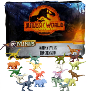 Pour Jurassic World Dominion, lot de 20 mini-dinosaures avec Tyrannosaurus Rex - Product Image 1