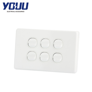 YOUU Clipsal C2000 Series Sản Phẩm Khuyến Mại Úc Electric 6 Gang Wall Switch - Product Image 2