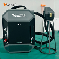 Machine professionnelle de traitement des surfaces métalliques pour l'élimination de la rouille, de la peinture et de l'oxyde | Solution de nettoyage au laser portable