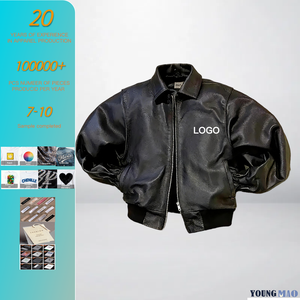 Giacca Personalizzata di Alta Qualità per Piccoli Ordini, Felpa da <span class=keywords><strong>Uomo</strong></span> Oversize, Abbigliamento Sportivo e da Moto, Giacca di Design - Product Image 1