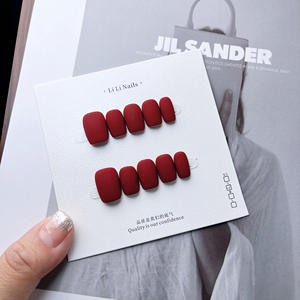 Fabricante de <span class=keywords><strong>Uñas</strong></span> <span class=keywords><strong>Postizas</strong></span> Hechas a Mano OEM ODM, Logotipo Personalizado, <span class=keywords><strong>Uñas</strong></span> <span class=keywords><strong>Postizas</strong></span> Reutilizables, Proveedor de Marca Privada - Product Image 5