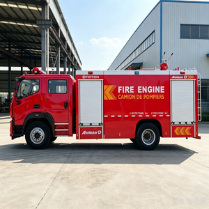 Nouveau <span class=keywords><strong>camion</strong></span> <span class=keywords><strong>de</strong></span> <span class=keywords><strong>pompier</strong></span> diesel <span class=keywords><strong>de</strong></span> sauvetage haute performance pour l'exportation, avec châssis Foton 4x2, capacité <span class=keywords><strong>de</strong></span> réservoir <span class=keywords><strong>de</strong></span> 5001-7000 L, norme d'émission Euro - Product Image 2