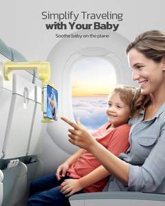 Support de téléphone Travel Essentials Support de téléphone pour voler avec accessoire de rotation à 360 degrés pour les incontournables de voyage en avion - Product Image 3