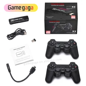 GD10 Game Stick X2 4K 30000 игры 4K HD выход Игровая приставка 64gb 40 + симуляторы игровой приставки X2 TV видео игровая консоль