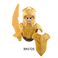 Hot X0315 Medieval Knight Warcraft Elven Guard Warrior Archer Building Block Mini figuras de acción Set juguetes educativos para niños