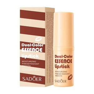 Bálsamo Labial de Doble Color Chocolate 4g, Tratamiento Labial Humectante en Gel Compacto y Lindo con Espejo, Nutre y Repara los <span class=keywords><strong>Labios</strong></span> Secos y Agrietados - Product Image 6