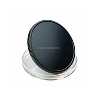 Pièces commémoratives personnalisées noires vierges 40mm 50mm en fer massif électroplaqué gravure laser impression UV finition miroir/mate pour entreprises