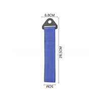 Cordon de remorquage universel en nylon 28,5 cm pour voiture de course JDM, personnalisé, tendance et robuste