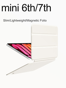 Funda Universal Magnética <span class=keywords><strong>de</strong></span> Cuero PU para <span class=keywords><strong>iPad</strong></span> <span class=keywords><strong>Mini</strong></span> 6ª/7ª Generación 2021/2024, Función <span class=keywords><strong>de</strong></span> Activación/Suspensión Automática - Product Image 6
