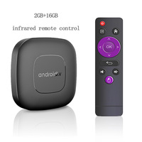 Smart Home Version Smart Media Player TV-Box AllwinnerH313 Android13 2,4G&5G WLAN 4K Mortal T1 Assistent