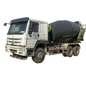 High Quality New And Used Sinotruck Howo 10 Wheel 371HP Concrete Mixer Truck For Sale