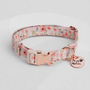 Collar para Perro Personalizado, Talla XS, Elegante, con Estampado de Lujo, Ajustable, de Algodón Cómodo y Suave, Accesorio Duradero para Mascotas - Product Image 1