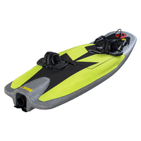Planche de surf électrique MCG Power Board 48V 12KW avec refroidissement par eau, pédale de propulsion, jet EPP 4.4KWH 48-52 km/h