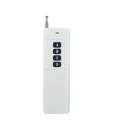 Système de télécommande sans fil RF 4 canaux 30A AC110V 220V 380V / Récepteur de code d'apprentissage pour moteur et porte électrique Maison intelligente D755