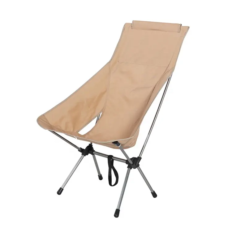 Al Aire Libre Camping Jardín Picnic Pesca Silla con respaldo alto sillas plegables de aluminio al aire libre