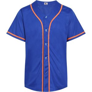 Maillot de baseball Dehaner unisexe pour adulte, anti-humidité, boutonné, uniforme sportif style hip-hop - Product Image 1