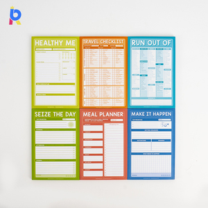 Bloc de notas adhesivo fuerte con logotipo personalizado, papelería de oficina de negocios, Bloc de notas de papel compensado, notas adhesivas - Product Image 4