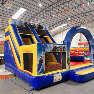 AirFunPro <strong>Inflatable</strong> Jumping Castle <strong>Bouncer</strong> with Slide for 10 Kids Commercial Use Waterproof Material Easy Setup - Product Image 3