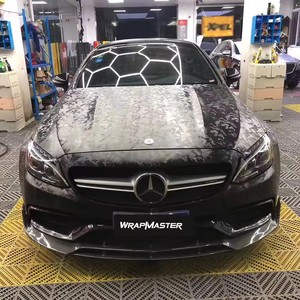 Venta al por mayor en todo el mundo 1,52*17m camuflaje negro 3D fantasma coche vinilo mate fantasma negro vinilo para motocicletas y coches - Product Image 2