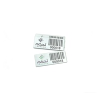 Étiquettes adhésives personnalisables en métal avec code QR et sérigraphie étanche pour la gestion des actifs - Caractéristique : Marquage du numéro de série