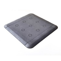 Événements intérieurs À Emboîtement Extérieur Multi-usages Plancher De Cour De Sport Carreaux de Tapis En Plastique