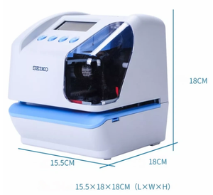 เครื่องบันทึกเวลาเข้า-ออกงาน SEIKO TP-50 พร้อมฟังก์ชันวันที่และเวลา เชื่อมต่อผ่าน USB สำหรับพนักงานสำนักงาน - Product Image 1