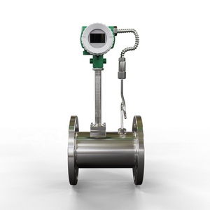 -20 ° ~250 °   Débitmètre de gaz <span class=keywords><strong>CO2</strong></span> PN16 4-20mA à bride pour gaz comprimé, gaz pétrolier, vapeur pour débitmètre à vortex - Product Image 2