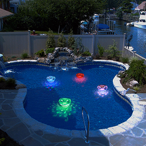 Luz de piscina em mudança de cor com padrão de peixes que brilha para banheira de hidromassagem e decoração de lago, brinquedo iluminado - Product Image 5