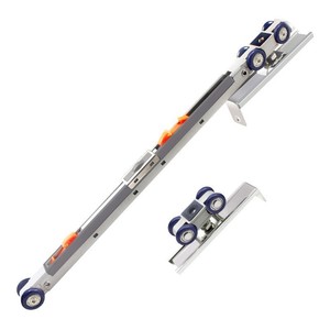 Rail de porte coulissante Kaishengxi en alliage d'aluminium avec roulements lisses pour un fonctionnement silencieux - Product Image 2