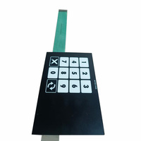 MBR tout nouveau métal dôme bouton poussoir panneau graphique superposition Led tactile Membrane interrupteur
