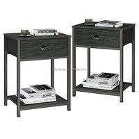 Étagères de rangement pour petits espaces Tables de chevet Tables d'appoint pour meubles de maison Tables basses de salon et de chambre à coucher avec tiroirs