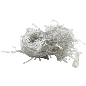 ウェディングクリスマス妖精ライト3x2m 3x3m 3x3mシャワー雨光ウォーターフロー滝窓トゥインクル8モードPVCカーテンストリングライト - Product Image 2