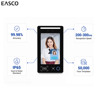 Machine de pointage biométrique OEM ODM 8 pouces à écran tactile multilingue avec reconnaissance faciale et empreintes digitales, avec SDK API pour Android