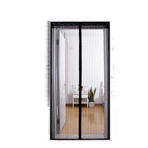 * Presa * zanzariera magnetica nera porta/tenda finestra con Velcro adesivo dimensioni 110x220cm-casa e giardino/articoli - Product Image 3