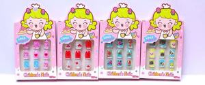 Paquete de Regalo de <span class=keywords><strong>Uñas</strong></span> Postizas <span class=keywords><strong>para</strong></span> <span class=keywords><strong>Niñas</strong></span>, <span class=keywords><strong>Uñas</strong></span> Artificiales Infantiles, <span class=keywords><strong>Pegamento</strong></span> con Diseño de Almendra Francesa <span class=keywords><strong>para</strong></span> <span class=keywords><strong>Niñas</strong></span> Pequeñas - Product Image 4