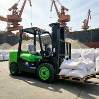 Chariot élévateur diesel 3 tonnes avec moteur Cummins, équipement de manutention lourd neuf pour usine et entrepôt, certifié CE ISO