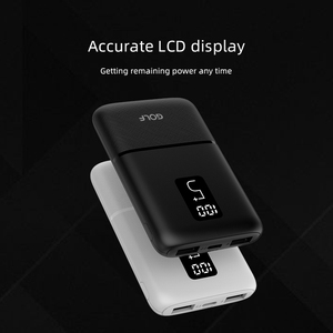 Batteries externes ultra-minces 5000 mAh à affichage LCD, chargeur de batterie <span class=keywords><strong>mobile</strong></span> mini personnalisé, sortie 10W, entrée Micro USB, station d'alimentation – Vente directe usine - Product Image 6